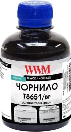 Чорнило для принтера WWM Epson WorkForce Pro WF-M5690/WF-M5190 200г Black Pigment (T8651/BP)