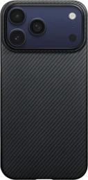 Чохол-накладка Pitaka Ultra-Slim Case для iPhone 17 Pro Max Twill Black Gray (KI1701BPM)