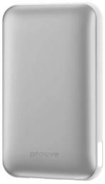 Зовнішній портативний акумулятор Proove Vibe Energy Plus 10000mAh Silver White 22.5W (PBVE15012206)