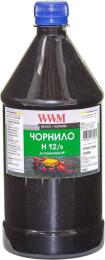 Чорнило для принтера WWM HP №10/11/82 1000г Black (H12/B-4)
