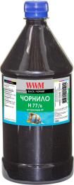 Чорнило для принтера WWM HP №177/84 1000г Black (H77/B-4)