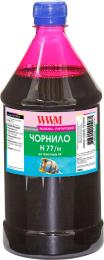 Чорнило для принтера WWM HP №177/85 1000г Magenta (H77/M-4)