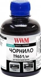 Чорнило для принтера WWM Epson WF-M5799DWF/WF-M5299DW 200г Black Pigmented (T9651/BP)