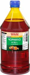 Чорнило для принтера WWM HP 22/134/121 1000г Yellow (H35/Y-4)