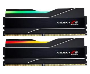 Оперативна память G.Skill 96GB (2x48GB) DDR5 6000 MHz CL26 Trident Z5 Neo RGB Matte Black (F5-6000J2636H48GX2-TZ5NR)