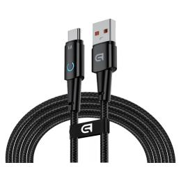 Дата-кабель ArmorStandart AT-AC USB Type A (тато)  -  USB Type-C (тато) 66W, 1, 2м Black (ARM75867)