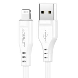 Дата-кабель Acefast C3-02 USB Type-A (тато)  -  Lightning (тато), 1.2m White 2.4A
