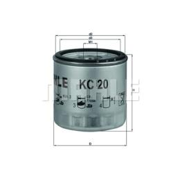 Фільтруючий компонент для фільтра KOLBENSCHMIDT KC20