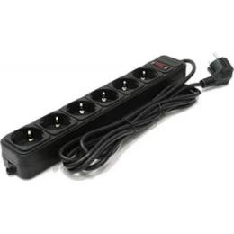 Мережевий фільтр SPG6-B-15 GEMBIRD (SPG6-B-15 PPB / SPG6-G-15B)