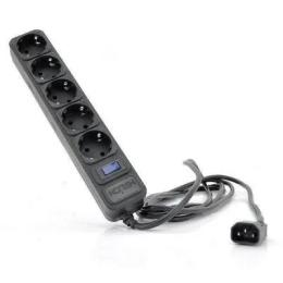 Мережевий фільтр Merlion UPS B545 Black 4,5 м, 5 розеток