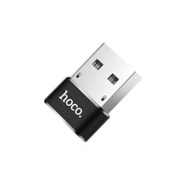 Перехідник Hoco UA6 Type-C to USB Black