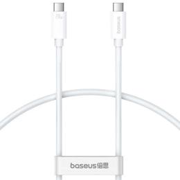 Дата-кабель Baseus P10365200211-02 USB Type-C (тато)  -  USB Type-C (тато), 1m White 240W Superior Series 2