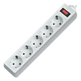Мережевий фільтр Defender ES 99481 White 1,8 м, 5 розеток