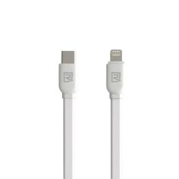 Дата-кабель Remax RC-037a USB Type-C (тато)  -  Lightning (тато), 1m White