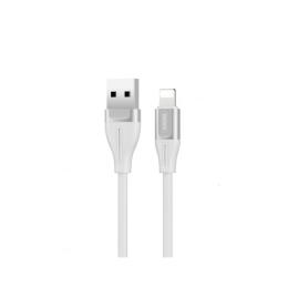 Дата-кабель Remax RC-075i USB (тато)  -  Lightning (тато), 1m White 2.1A