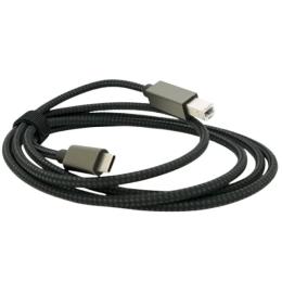 Дата-кабель Voltronic USB Type-C (тато)  -  BM (тато), 1.5m Black