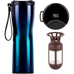 Термокухоль Xiaomi Kiss Kiss Fish MOKA Smart Coffee Tumbler 430ml Blue
