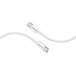 Дата-кабель Promate ECOLINE-CC200 USB-C (тато)  -  USB-C (тато) 2m White