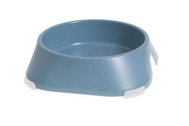 Посуд для котів Fiboo Миска без антиковзких накладок S синя (FIB0136)