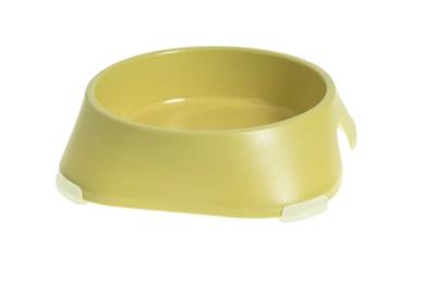 Посуд для собак Fiboo Миска без антиковзких накладок L жовта (FIB0159)