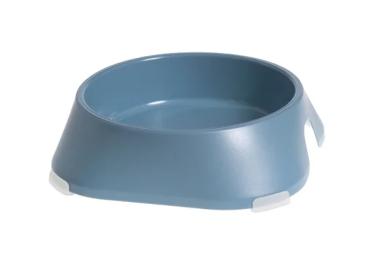 Посуд для собак Fiboo Миска без антиковзких накладок M синя (FIB0146)
