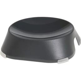 Посуд для котів Fiboo Flat Bowl миска без антиковзких накладок темно-сіра (FIB0134)