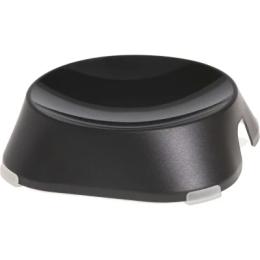 Посуд для котів Fiboo Flat Bowl миска без антиковзких накладок чорна (FIB0131)
