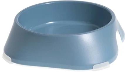 Посуд для собак Fiboo Миска з антиковзаючими накладками M синя (FIB0106)