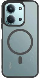 Чохол-накладка EpiK TPU Bloom with MagSafe для Xiaomi Redmi 15C Black (EU)