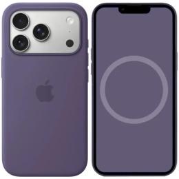 Чохол-накладка Infinity Silicone case (AAA) with Magsafe and Animation для Apple iPhone 17 Pro Max (6.9) Purple Fog