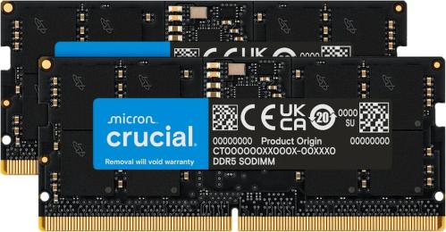Оперативна память Crucial 16GB (2x8GB) SO-DIMM DDR5 5600 MHz CL46 (CT2K8G56C46S5)