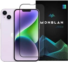 Захисне скло Monblan для iPhone 13 Pro Max/14 Plus 2.5D Anti Static 0.26mm Black