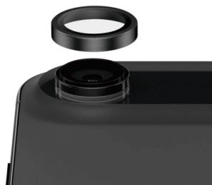 Захисне скло для камери iLera FocusPro Lens for camera for iPhone 17 Air Black