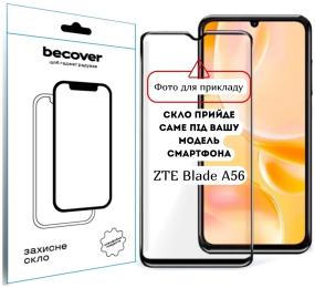 Захисне скло BeCover для ZTE Blade A56 (714375) Black