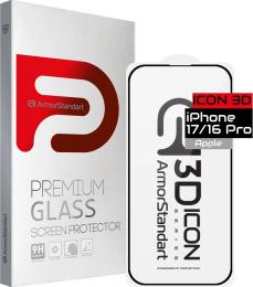 Захисне скло ArmorStandart Icon 3D для Apple iPhone 17/16 Pro (ARM86213)