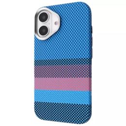 Чохол-накладка Proove Gleam Case with Magnetic Ring iPhone 17 Blue borders