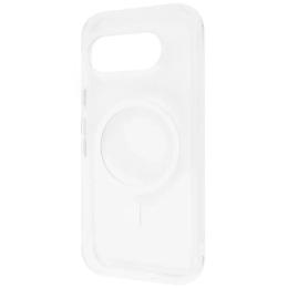 Чохол-накладка WAVE Clear Case (PC + TPU) with Magnetic Ring для Google Pixel 9A Clear