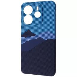Чохол-накладка WAVE Gleam Case Xiaomi Redmi Note 14 4G Blue Mountain
