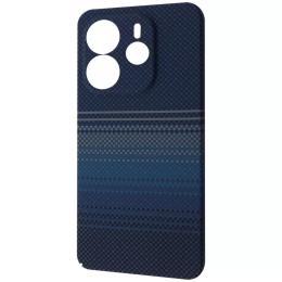 Чохол-накладка WAVE Gleam Case Xiaomi Redmi Note 14 4G Blue Stripes