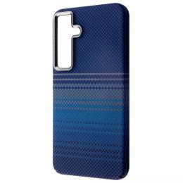 Чохол-накладка WAVE Gleam Case with Magnetic Ring Samsung Galaxy S24 Plus Blue Stripes