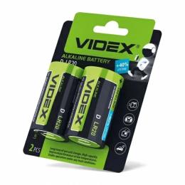 Батарейка Videx LR20/D 2pcs упак