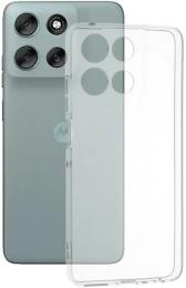 Чохол-накладка BeCover Silicon для Motorola Moto G56 Transparent (713767)