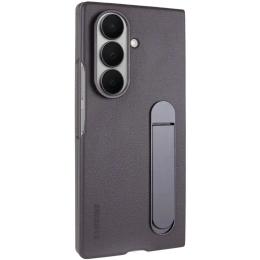 Чохол-накладка EpiK Leather Case (AAA) with stand для Samsung Galaxy Fold7 Gray