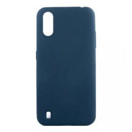 Чохол-накладка DENGOS Carbon для Samsung Galaxy A015 A01 Blue