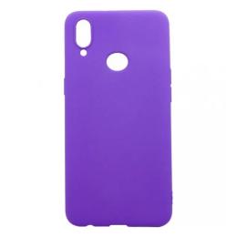 Чохол-накладка DENGOS Carbon для Samsung Galaxy A107 A10s Violet