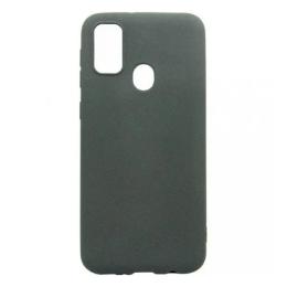 Чохол-накладка DENGOS Carbon для Samsung Galaxy M215 M21 Dark Gray