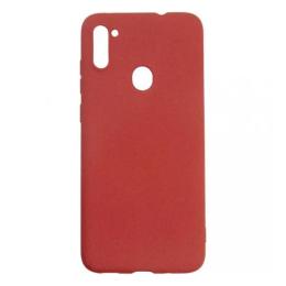 Чохол-накладка DENGOS Carbon для Samsung Galaxy M115 M11 Red