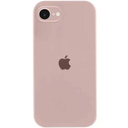 Чохол-накладка EpiK Silicone Case Full Camera Protective (AA) для Apple iPhone 16e (6.1) Pink Sand