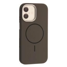 Чохол-накладка Infinity Liquid Silicone Case Metal Camera MagSafe для iPhone 17 Gray