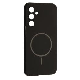 Чохол-накладка Infinity Silicone Case luxury + MagSafe for Samsung A16 4G (A165) Black